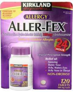[Delivered by May 10, 2026] Kirkland Signature Aller-Fex 180mg 120 tabs