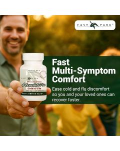 EAST PARK d-Lenolate Plus Cold &amp; Flu Homeopathic Remedy for, Bundle of 2
