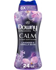 Downy Calm In Wash Laundry Scent Booster Beads 24.0 OZ, Bundle of 2
