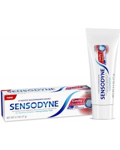 Sensodyne Cavity + Sensitivity Toothpaste 2.7 oz, Bundle of 7
