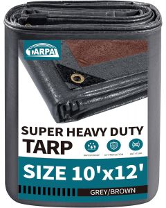[Delivered by May 4, 2026] TARPAL tarp 10x12 Feet Super Heavy Duty Tarps Cover Waterproof Heavy Duty 10x12