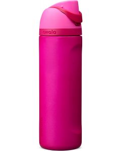 Owala FreeSip Insulated Stainless Steel Water Bottle with Stainless Steel 24 Oz