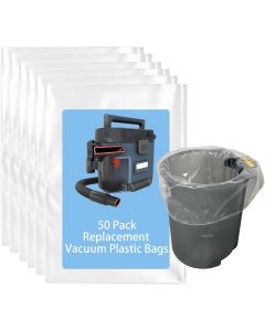 Aolleteau 50 Piece Vacuum Plastic Plastic Portable 50 Piece, Bundle of 2