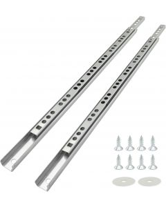 Marvexi 12&quot; Small Narrow Drawer Slides, Bundle of 5