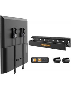 Perlegear No Drill TV 65 Inch, 100 lbs, Bundle of 2