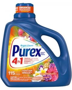 Purex Liquid Laundry Detergent 150 oz, Bundle of 2