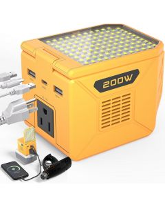 CARAMBOLA Power Inverter for DeWalt 20V Battery 200W (350W Portable