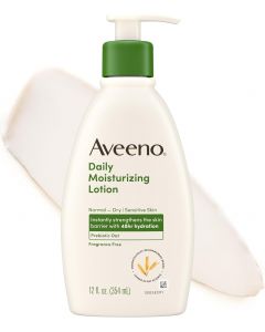 Aveeno Daily Moisturizing Body Lotion with, Bundle of 3