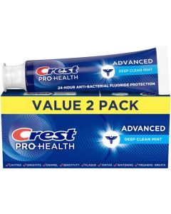 Crest Pro-Health Advanced Deep Clean Mint Toothpaste Pack of 1, 2 Count, Bundle of 3