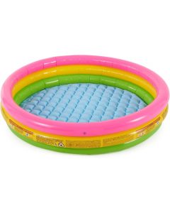 Intex Kiddie Pool - Kid&#039;s Summer Sunset Glow Design, Bundle of 2