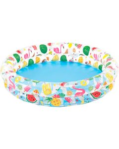 Intex Inflatable Stars Kiddie 2 Ring Circles Swimming Pool, Bundle of 2