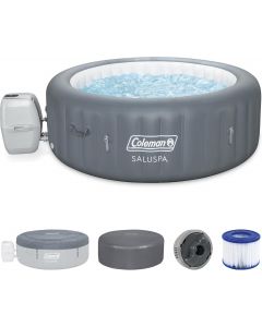 Coleman SaluSpa Energy-Efficient AirJet 4-6 Person Inflatable Hot Tub