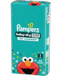 Pampers Diapers 44 Count, Bundle of 3