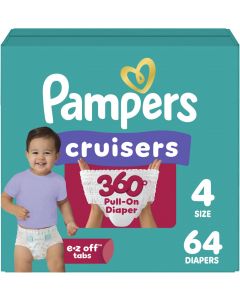 Pampers Diapers 64 Count