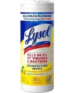 Lysol Disinfectant Wipes 35ct, Bundle of 5