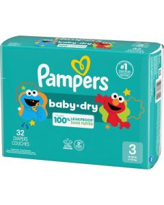 Pampers Diapers 32 Count, Bundle of 3