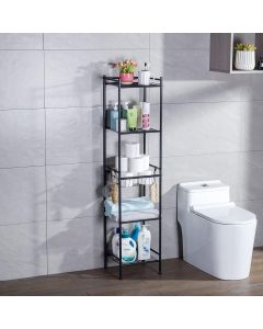 L&amp;H UNICO 5-Tier Freestanding Shelving Units Adjustable Metal Rack with Metal
