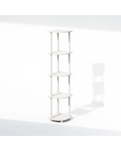 Furinno Turn-N-Tube Toolless Assembly 5-Tier Storage Shelves
