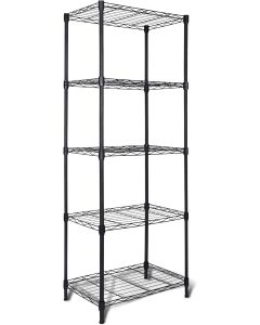 Whitmor 5 Tier Storage Shelves Metal Heavy Duty 400 lbs, 2000 lbs