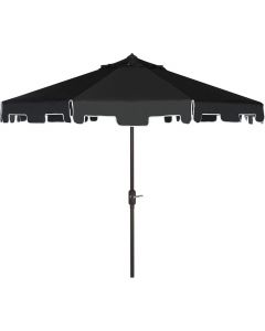 SAFAVIEH Outdoor Zimmerman Crank Patio Umbrella 9 ft