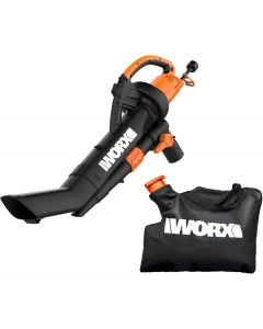 WORX Trivac 3-in-1 Electric Leaf Blower/Leaf Vacuum/Leaf Mulcher Electric