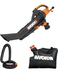 WORX Trivac 3-in-1 Electric Leaf Blower/Leaf Vacuum/Leaf Mulcher Electric