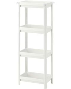 HIEEY 4 Tier Bathroom Shelf