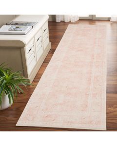 LIMON HOME Pink Boho Runner Rugs for Hallway Kitchen Bathroom Washbale Non Slip Entryway Runner Mat Side 72