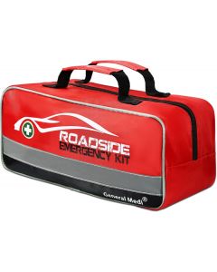 General Medi 127-Pieces Roadside Car Emergency Kit Include