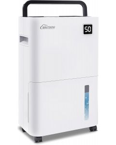 Britsou 50 Pints Dehumidifier for Basement with Drain Hose