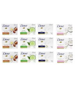 Dove Beauty Bar Soap Variety Pack of 12