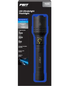 Feit Electric Flex Power Flashlight Aluminum Rechargeable Electric