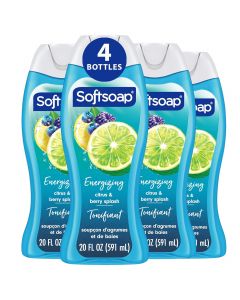 [Delivered by May 9, 2026] Softsoap Moisturizing Body Wash Pack of 4, 591 mL