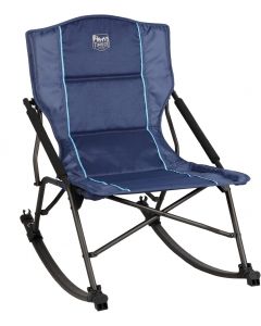 TIMBER RIDGE Folding Rocking Camping Chair - Portable Outdoor Rocker Chair with Carry Bag Portable 250 lbs