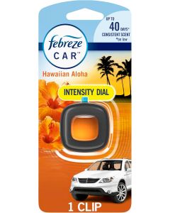 Febreze Car Odor-Fighting Air Freshener Vent Clip 1 count, 06 oz, Bundle of 6