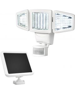 Sunforce 82153 Solar Motion-activated Triple Head 150-led Light