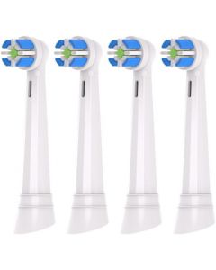 Qualiteeth Replacement Heads ”Compatible with” Oral B IO Electric Electric 4 Count, Bundle of 3