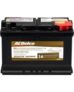 ACDelco Gold 48AGMHR (88866268) 36 Month Warranty High Reserve