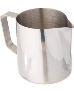 Winco 14 oz Frothing Stainless Steel Pitcher Stainless Steel 14 oz, Bundle of 3