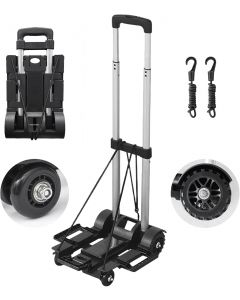 ToMaFu Small Folding Hand Truck Dolly Aluminum Portable