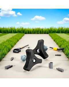 SelHeng 2 Sets Lawn, Bundle of 4