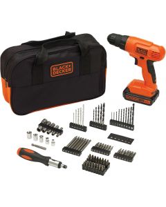 [Delivered by May 3, 2026] BLACK+DECKER 20V MAX* POWERCONNECT Cordless Drill Driver 100 pc