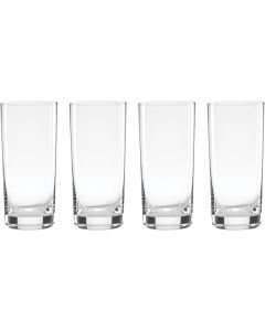 Oneida 897849 5 Oclock Hiball Glasses Glass Set Of 4, Bundle of 2