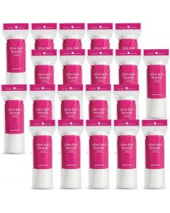 [Delivered by May 3, 2026] Astraescly 2000 PCS Ultra Soft Cotton Rounds Cotton Hypoallergenic 20 Pack, 100 Count