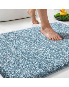 Yimobra Cushioned Anti-Fatigue Bathroom Rug Microfiber