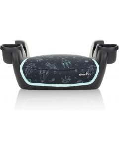 Evenflo GoTime No Back Booster Car Seat (Blue Astro)