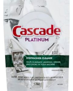 Cascade Dishwasher Cleaner Fresh 1 Count, Bundle of 2