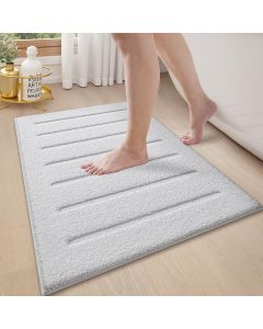 LUMI Ultra Soft Bathroom Rugs Absorbent 20x32, Bundle of 3