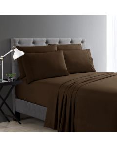 Cathay Home Home Collection Micro Caress Luxurious Sheet Set 4 -Piece, Bundle of 2