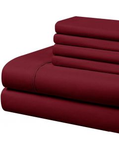 Cathay Home Home Collection Micro Caress Luxurious Sheet Set 4 -Piece